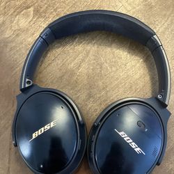*LIMITED EDITION* Midnight Blue BOSE QuietComfort 35 Series II Bluetooth Noise Cancelling Headphones MINT with Case