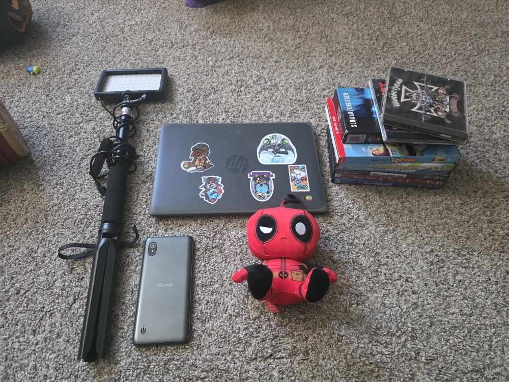 Chromebook, Cellphone , Movies...