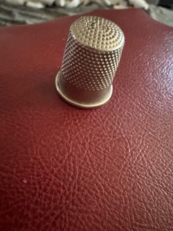 Sterling thimble