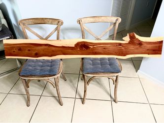 Exotic Live Edge Plank