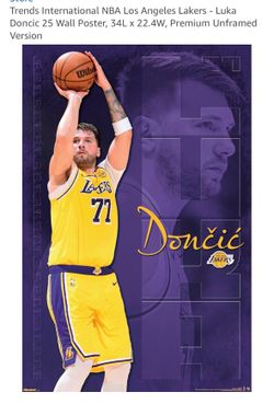 Trends International NBA Los Angeles Lakers - Luka Doncic 25 Wall Poster