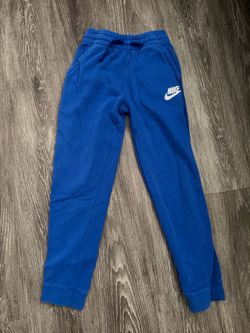 Blue Nike sweats Boys L