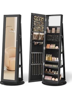 Rotating Jewelry Cabinet