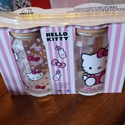 Hello Kitty Glasses With Straws