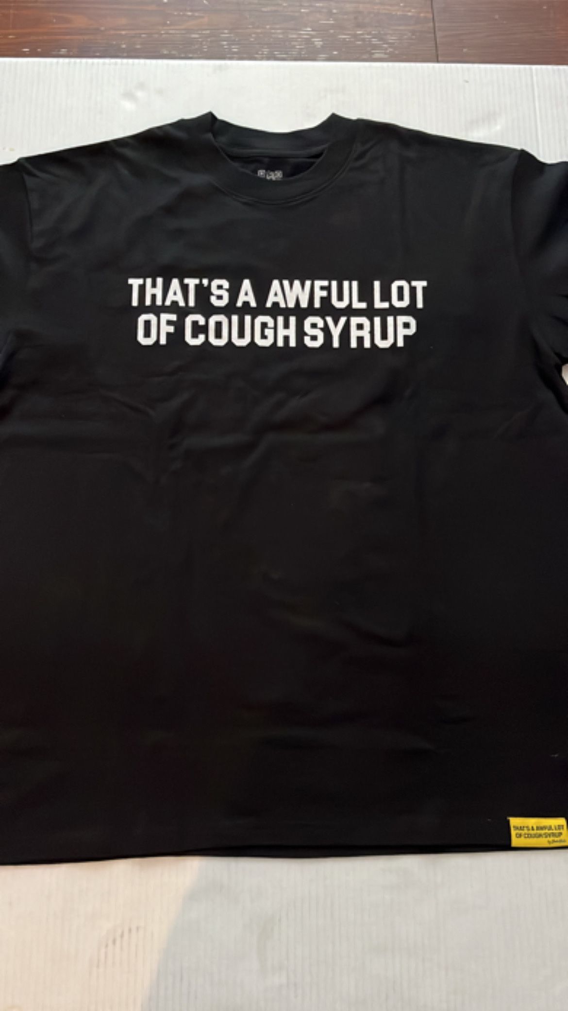Awful Lot Of Cough Syrup Tee