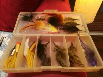 Fly fishing flies - handmade lures