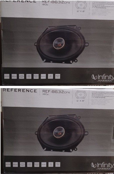 2x Pairs Of Infinity 5x7/6×8 Speakers