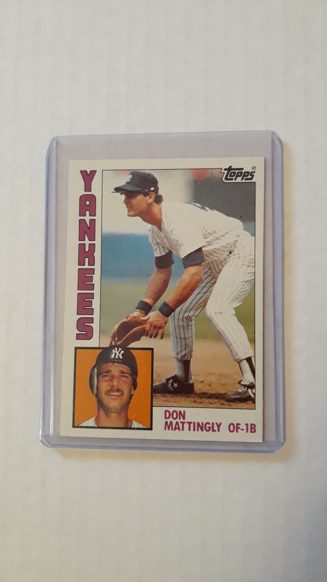 1984 Topps Don Mattingly RC.