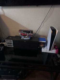 PlayStation 5 (with 4 controllers)