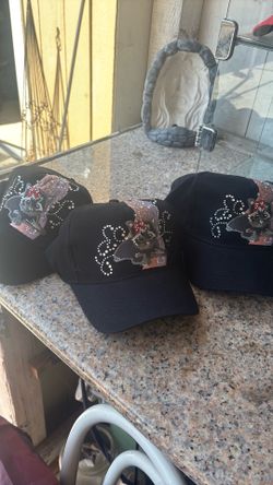 Black hat w rhinestones