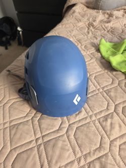 Black dimond climbing helmet