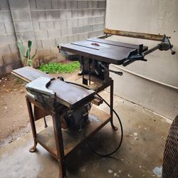 Vintage Jointer And Saw Combinations