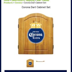 Dart Board Plus 2 Spare Boards 3 Sets Of Doors