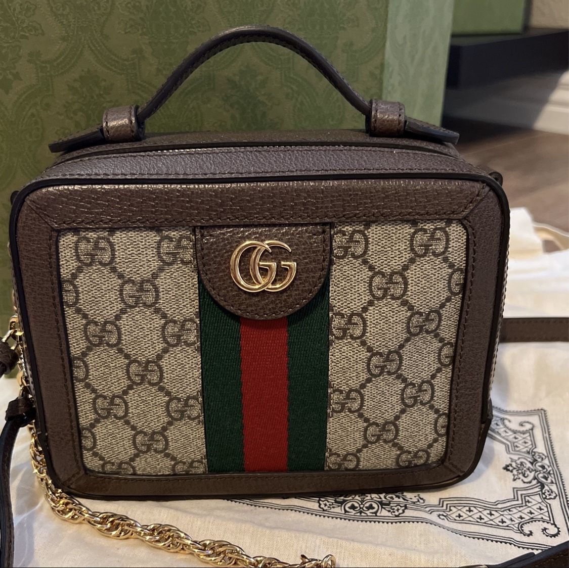 Gucci-Ophidia GG Mini Crossbody Bag