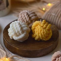 wool candle
