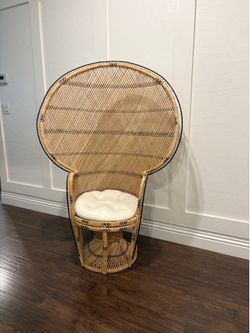 Rattan Peacock Chair
