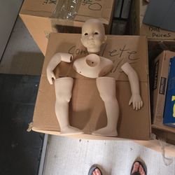 Ceramic Doll Parts 
