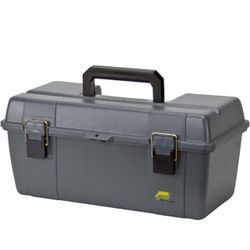 Portable Tool Box, 20-1/4 In. W, Gray 