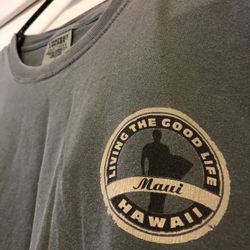 Comfort colors Large washed Maui shirt