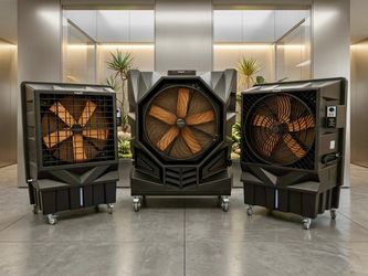 Evaporative cooler swamp cooler