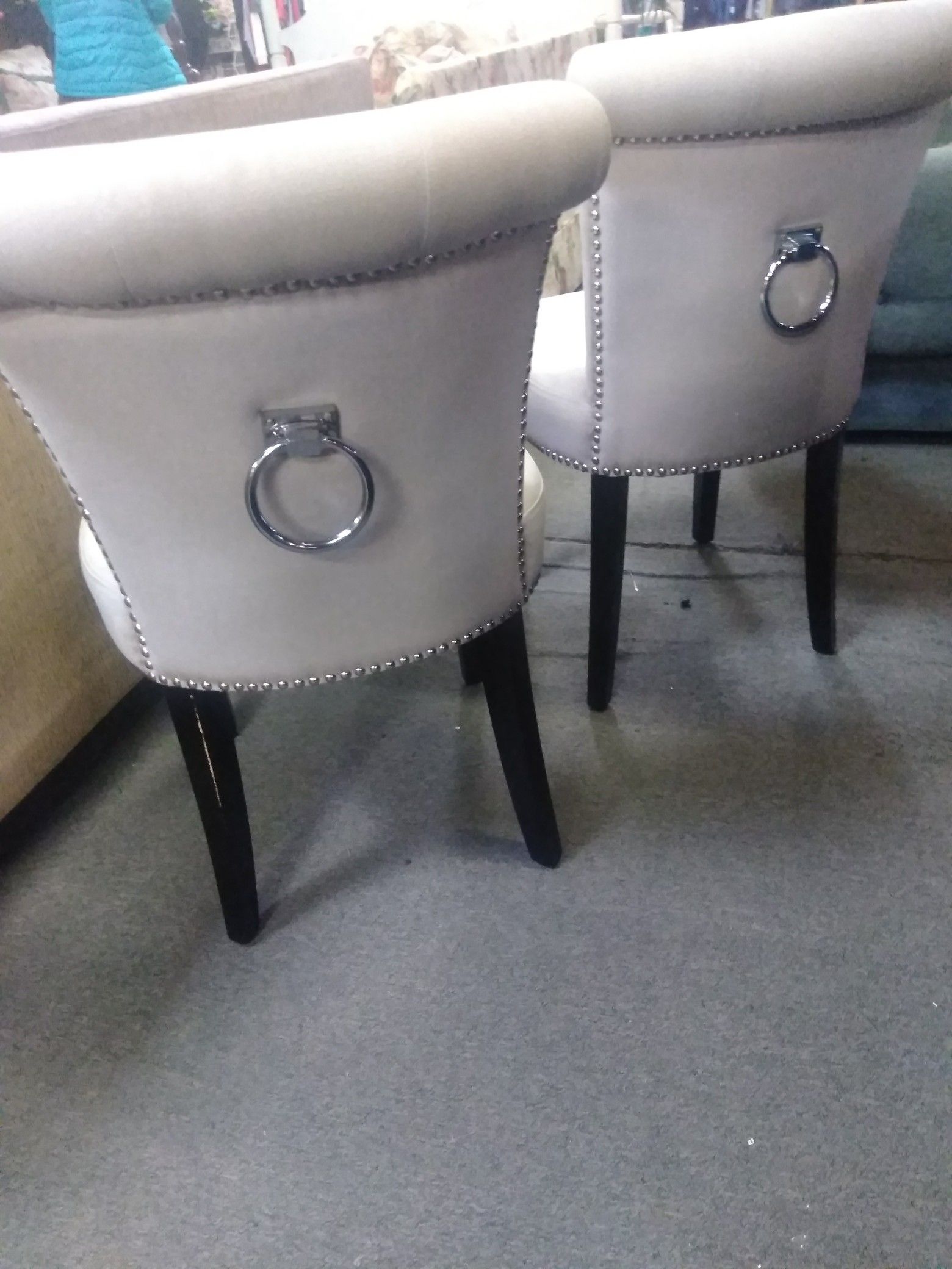 Two dining chairs