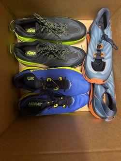 Almost new HOKA shoes - size 13 - 3 pairs