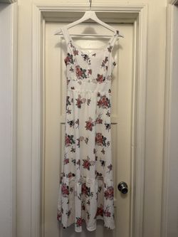 Floral Summer Dress, Size S 