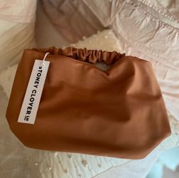 Stoney Clover Lane Camel Scrunch Bag