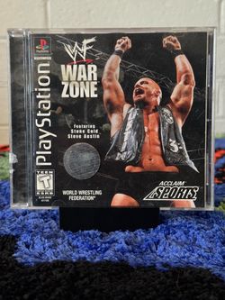 WWF War Zone Wrestling game PlayStation 1