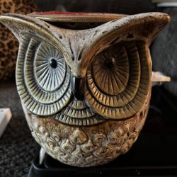 Owl Melt Candle Holder