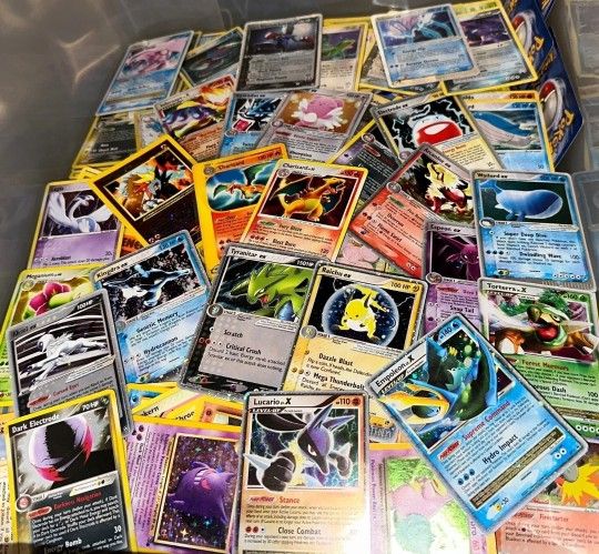 🔥100x Pokémon Card Mystery Lot – Includes 10 Vintage! Holo,Wotc, EX, GX, VMAX Card's & More🔥