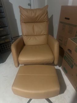 Leather chair