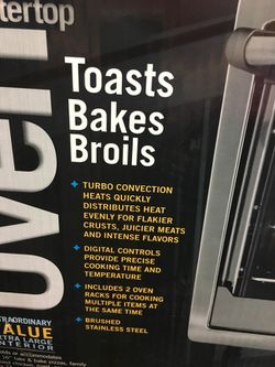 Oster Brushed Stainless Toaster Oven-TSSTTVXLDG 