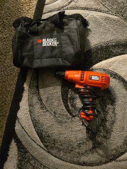 Black And Decor Drill 5.2 Amp