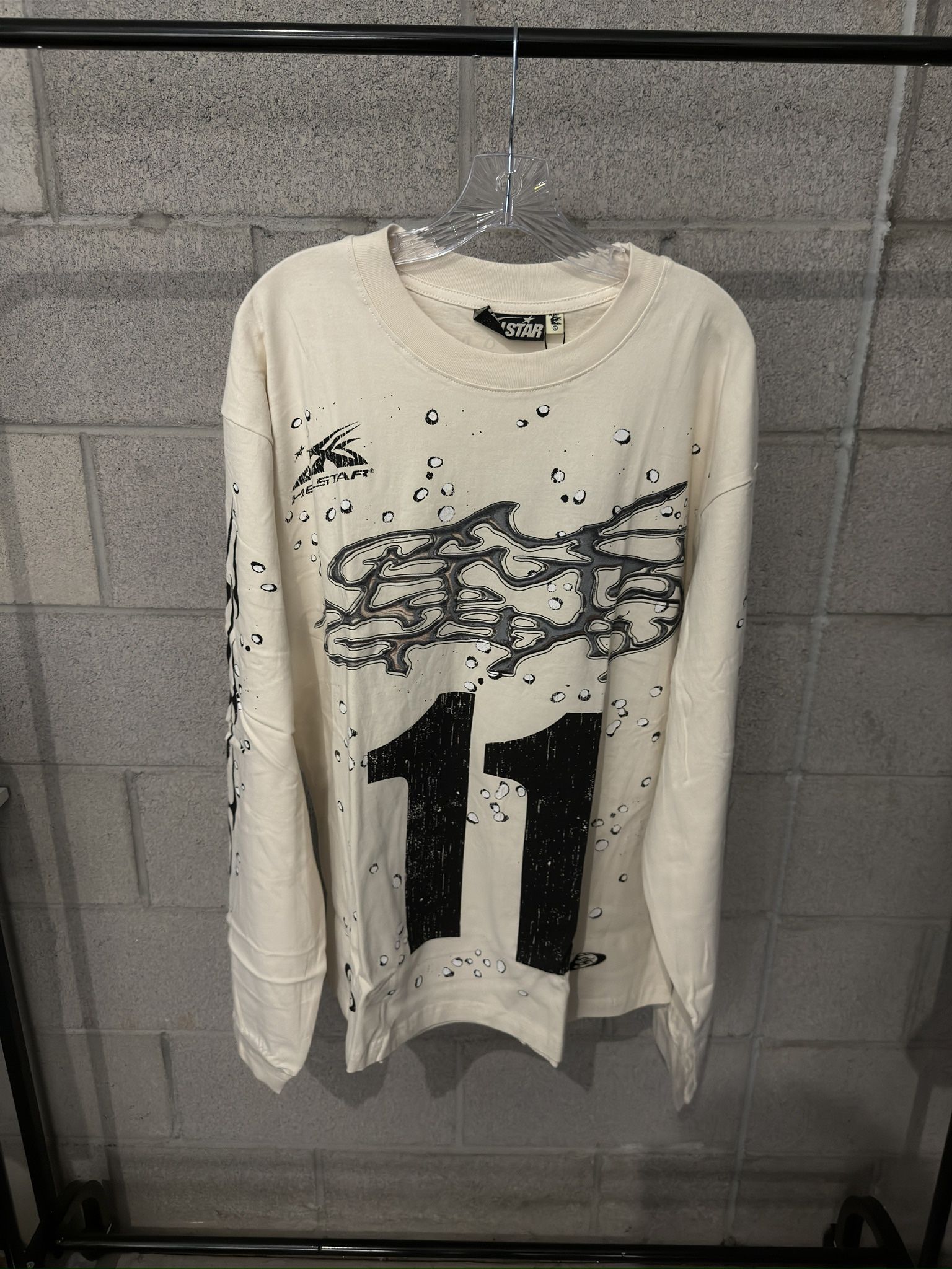 Hellstar moto cross long sleeve shirt