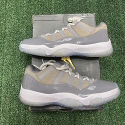Jordan Cool Grey 11 Low size 8.5 VNDS