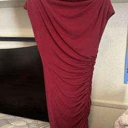 Elegant Red Long Dress