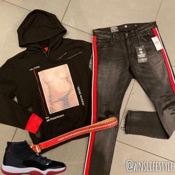 bred 11s outfit