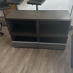 Storage Shelf With Drawers