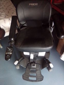 Pride electric compact wheelchair with charger