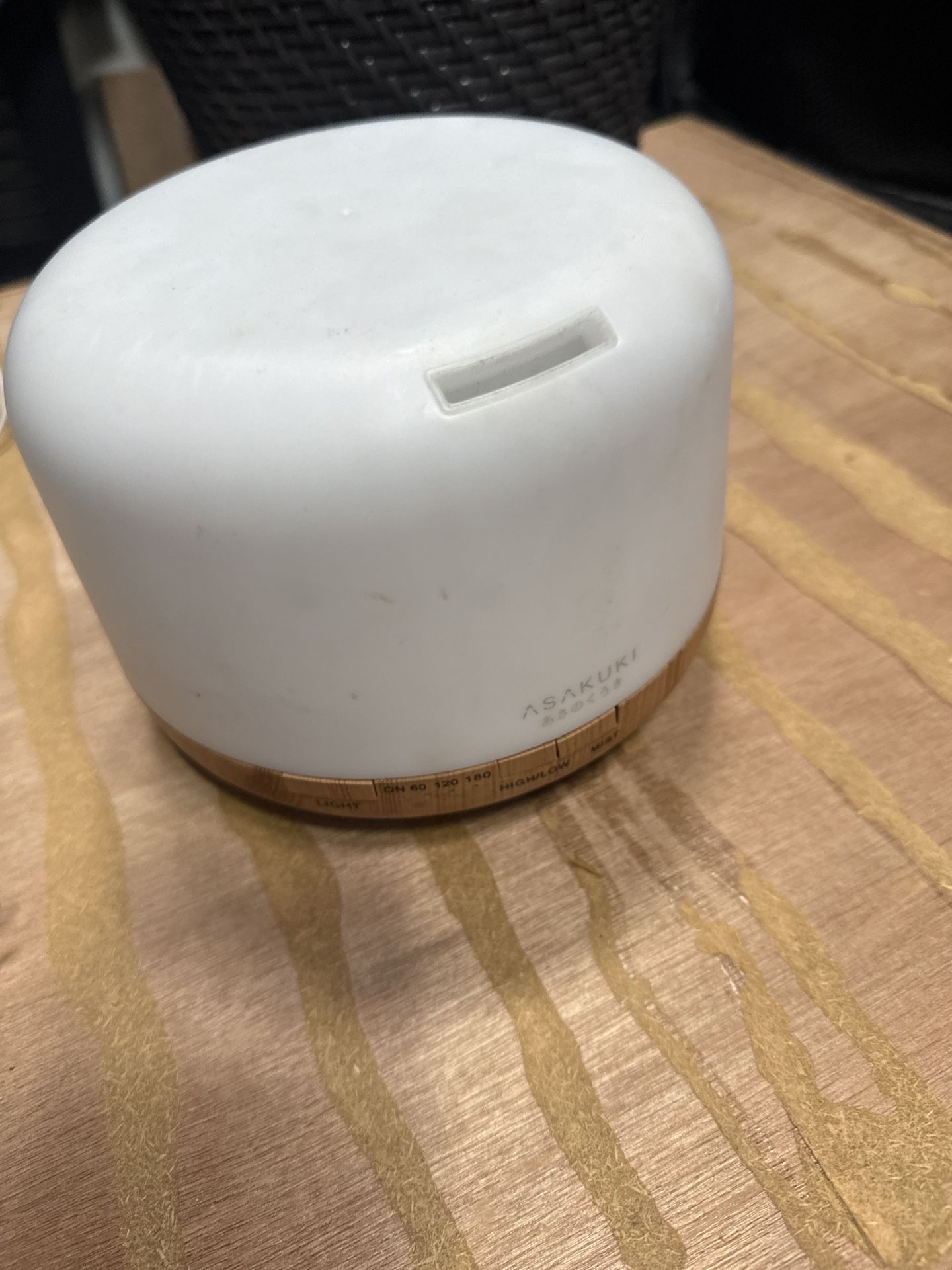 ASAKUKI 500ml Essential Oil Diffuser – Ultrasonic Cool Mist Humidifier