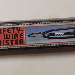 Safety wiring twister Pliers