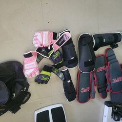 MMA Gear Gloves Shin Guards Juvenile Kids Sizes