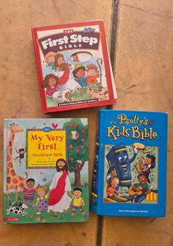 Set of 3 Children's Bible Books