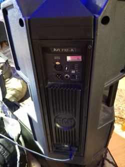 Rcf Speaker With Built In Amp