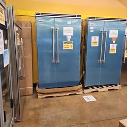 Built In Refrigerator Viking 48 Inch Wide Stainless Steel