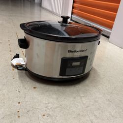 Elite Gourmet Crockpot 