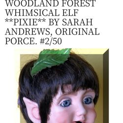 WOODLAND FOREST WHIMSICAL ELF : PIXIE