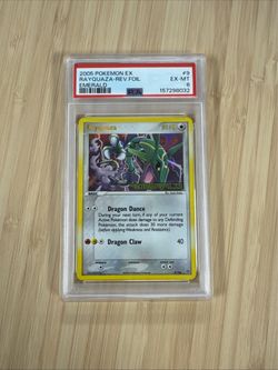 Rayquaza Emerald Reverse psa 6