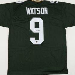 Christian Watson Signed Jersey (Beckett)